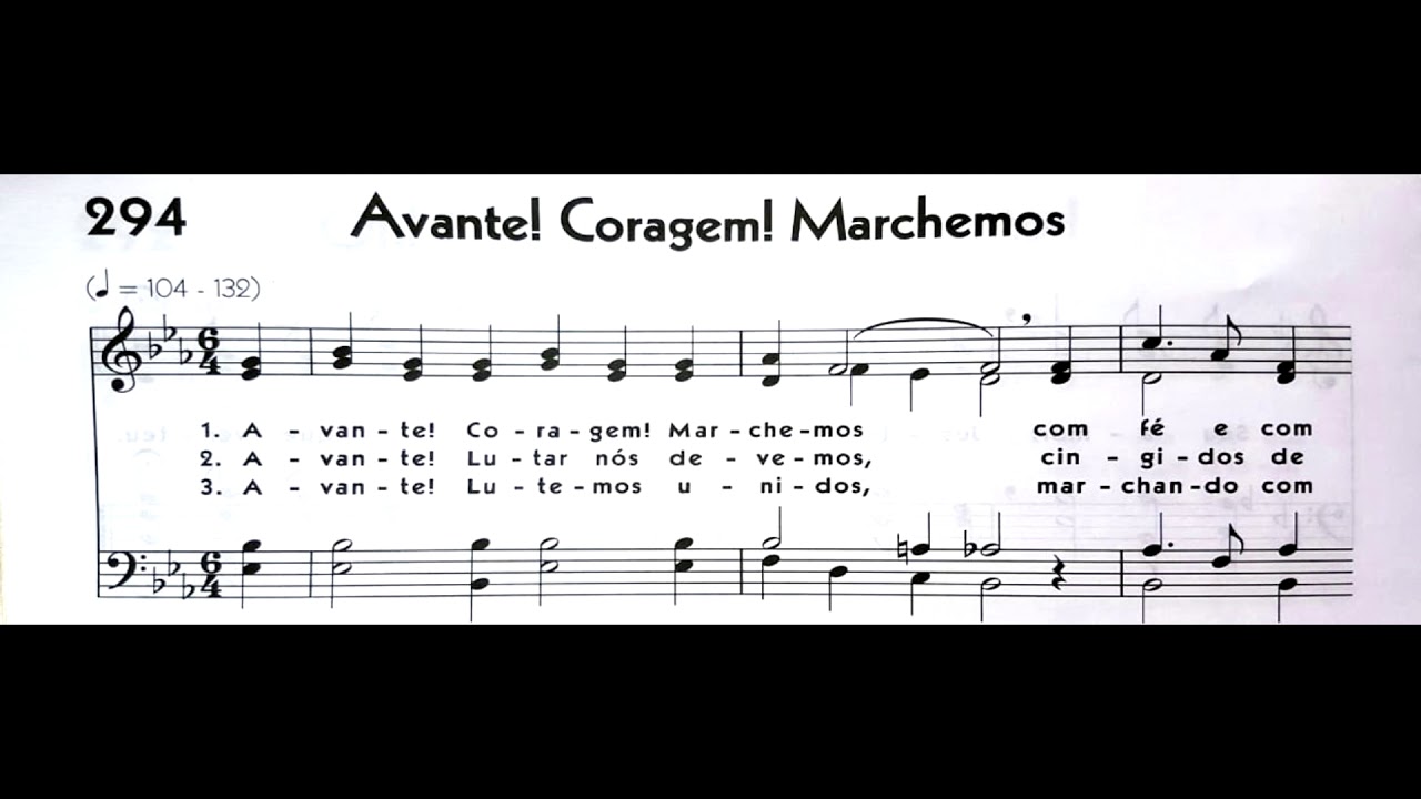 Hinário 5 CCB - Hino 294 - Avante! Coragem! Marchemos! - Strings - Teclado Yamaha PSR S670
