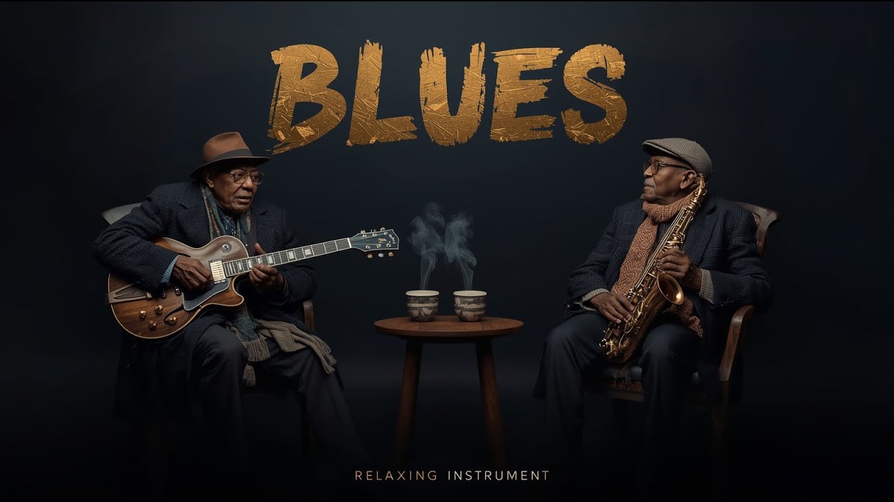 Deep Blues Guitar Instrumental – Slow, Soulful & Relaxing #326
