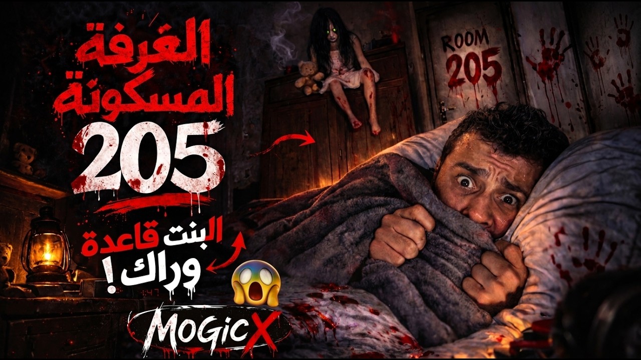 Haunted Room 205 | استأجرت شقة علشان رخيصة … طلعت مسكونة