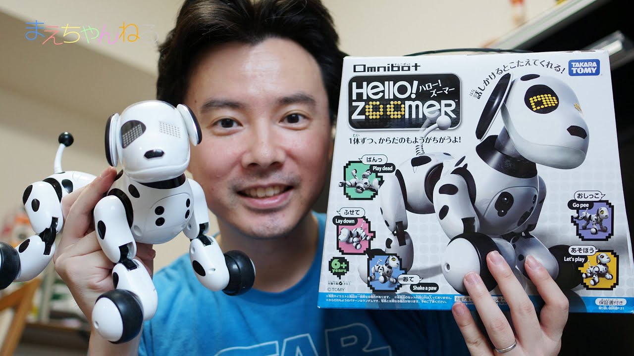めっちゃ動いてかわいい♡ 犬型ロボット ハロー！ズーマー Hello! Zoomer Omnibot