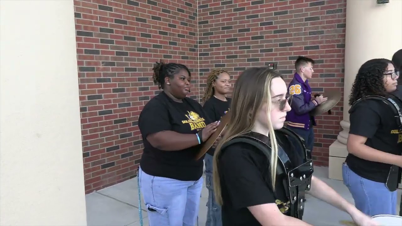 Ribbon Cutting - Fine Arts NEW BALL HIGH