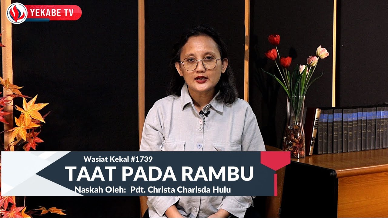 WASIAT KEKAL 1739 - TAAT PADA RAMBU
