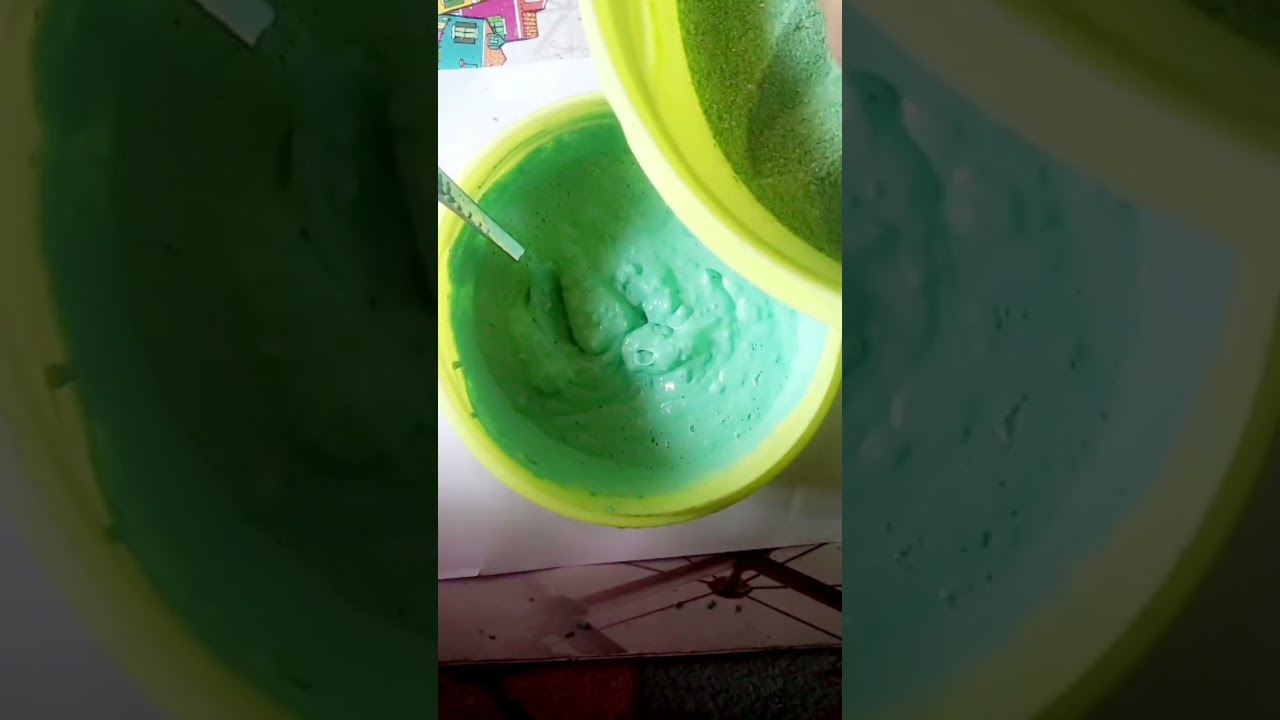 Vim soap paste(full video out soon) #pastemaking #soapasmr #vimsoap #dishsoap #vimbar #pasteplay