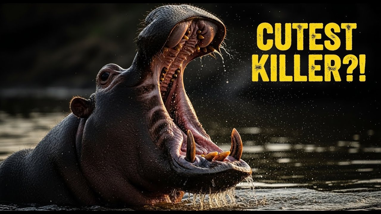 10 HIPPO FACTS THAT WILL SHOCK YOU 🦛 | The Cutest Killer You Never Expected