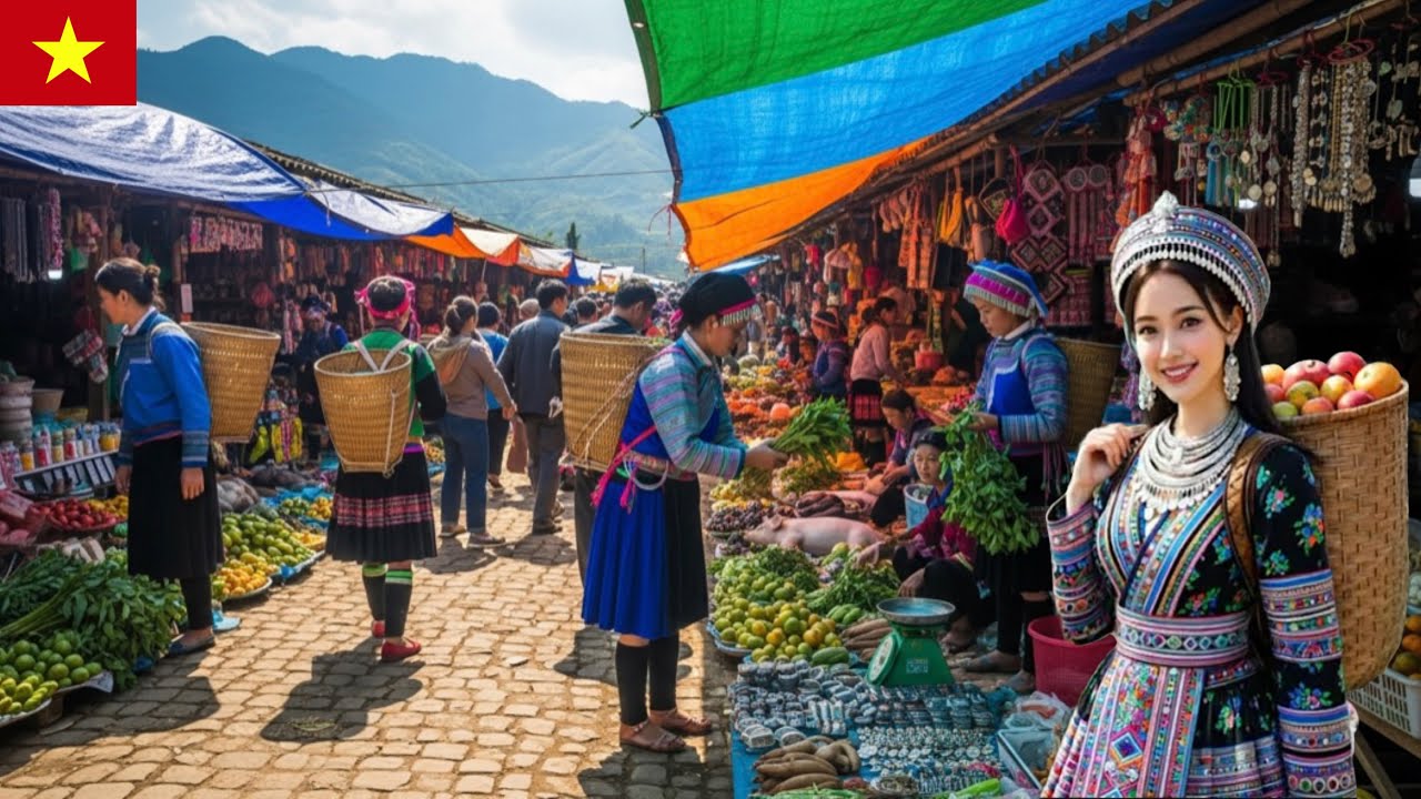Traditional Mountain Markets In Vietnam Are So Interesting/Sung Si Travel & Explore 