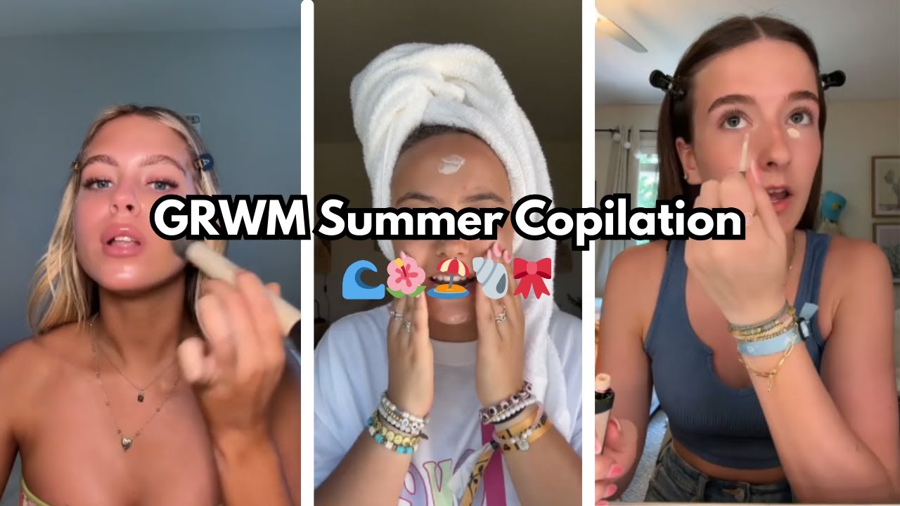 FINALLY SUMMER! GRWM Tiktok Compilation