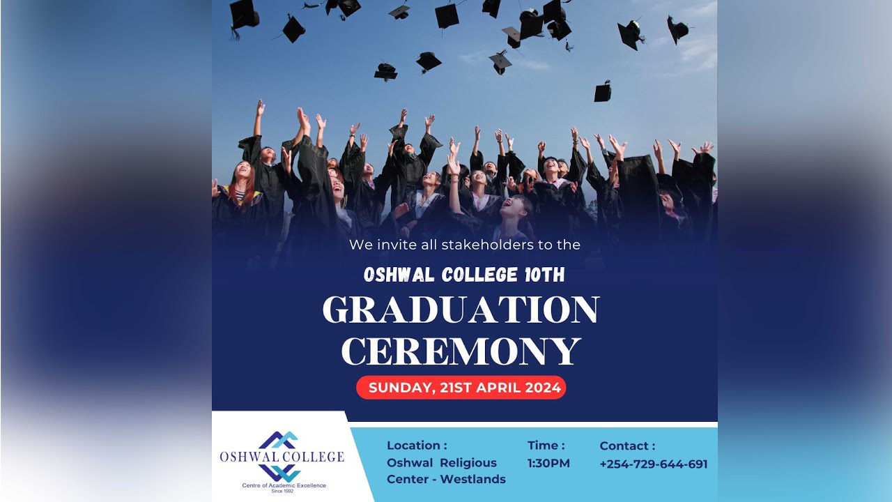 Oshwal College 10th Graduation 2024