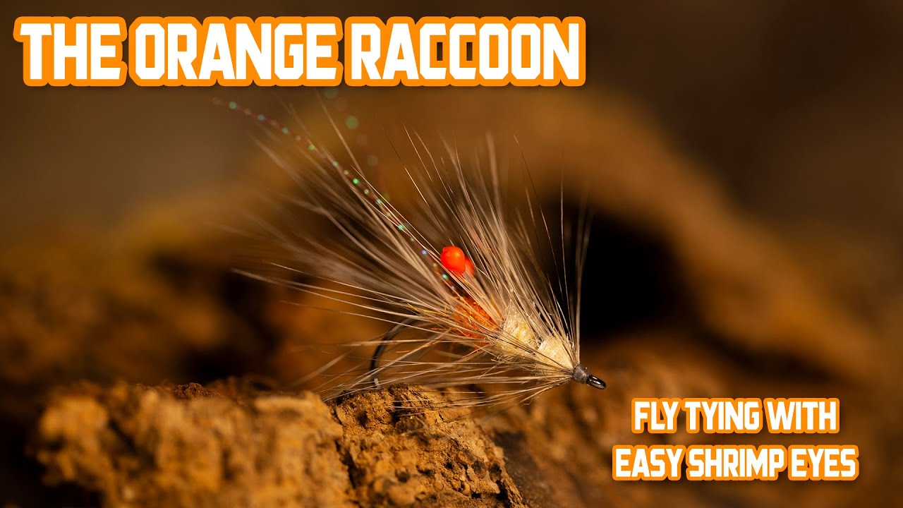 Fly Tying Tutorial | The Orange Raccoon (Vaskebjørnen Light) | Great Seatrout Fly For All Seasons