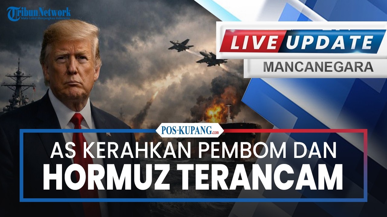 🔴Iran Luncurkan Rudal, AS Kerahkan Pembom dan Hormuz Terancam