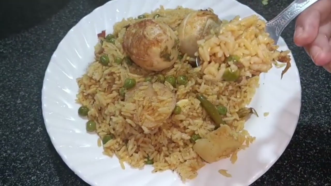 Egg biryani recipe So 😋teste biryani recipe trythisonetime