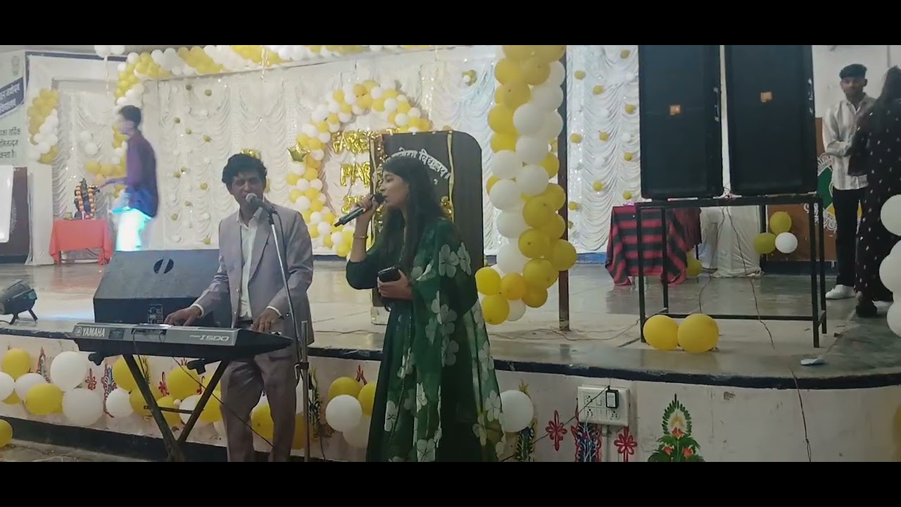 Fariwell programme  2026,  song by Madhvi    in Jnv Atru Baran ,Raj