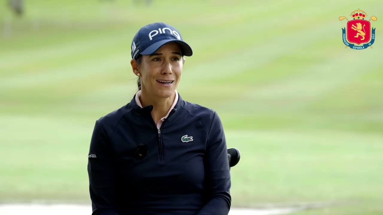 Azahara Muñoz, golf y maternidad