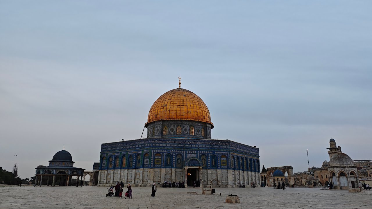 9.2.2026 أذان و صلاة المغرب من المسجد الأقصى المبارك Maghrib prayer from the blessed Al-Aqsa Mosque