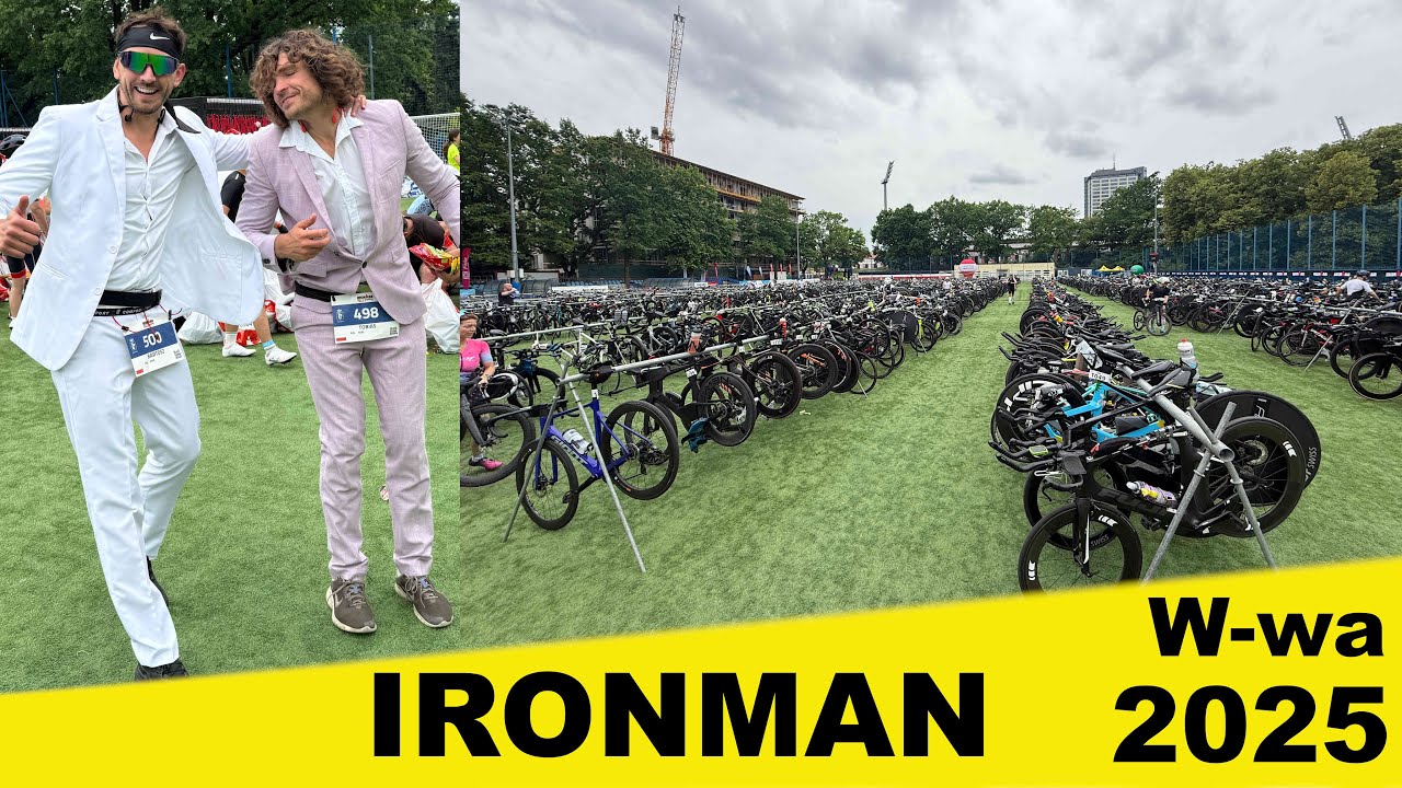 Ironman - miliony w strefie zmian - Warszawa 2025 - jakie kokpity aero i długości korby? Ku Cycle