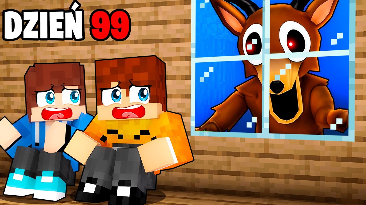 MUSIMY PRZETRWAĆ 100 DNI na OBOZIE w LESIE w Minecraft!