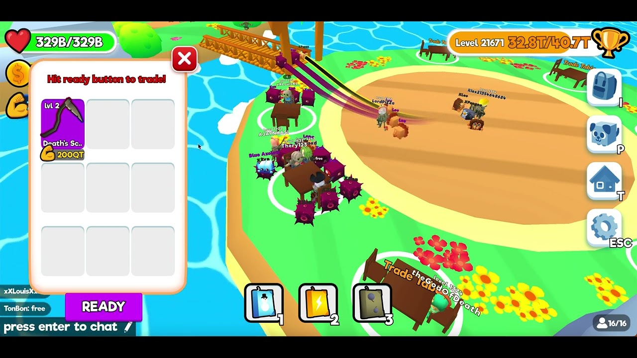 Gave Away 750QT Power for Free in Swordmasters.io – Biggest Power Gift Ever!