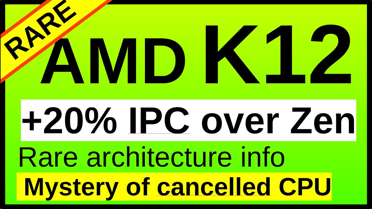 AMD K12: +20% IPC over Zen1, Jim Keller's mythical ARM server CPU from AMD