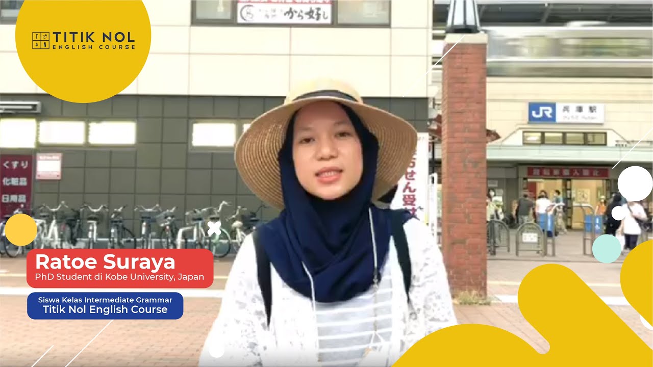 Testimony Titik Nol English Course   Ratoe Suraya   Jepang