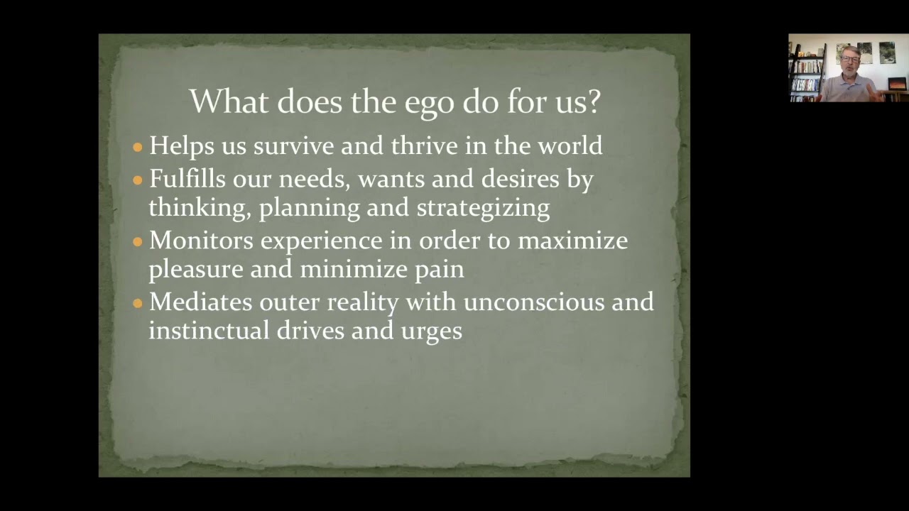 Two sides of the ego