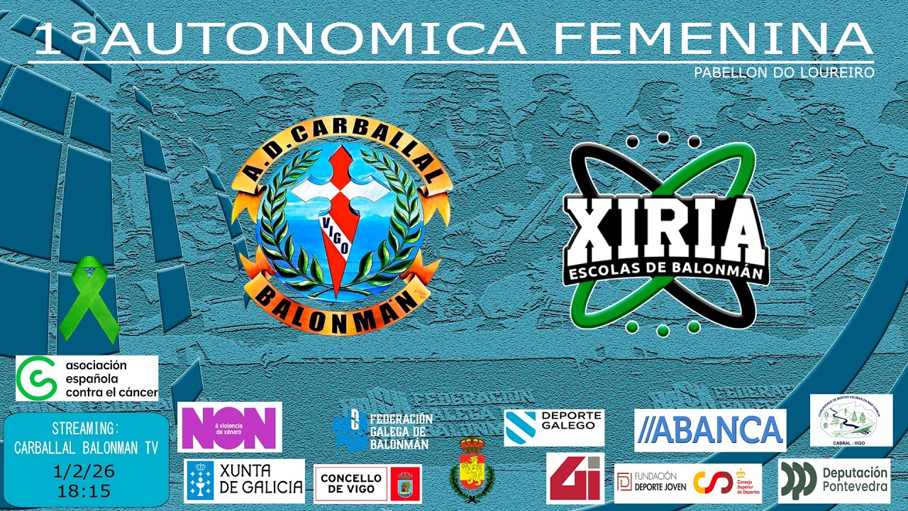 1ª Autonómica Feminina A.D. CARBALLAL - CALVO XIRIA