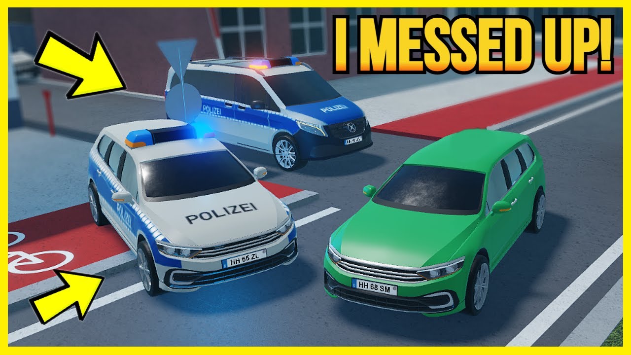 I Was Chased by the GERMAN POLICE! *Deaths* (Emergency Hamburg) | Roblox