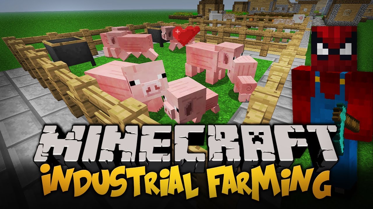 Minecraft Mody - ZAUTOMATYZUJ SWOJE FARMY! - Industrial Farming | MinecraftBlow / Blow