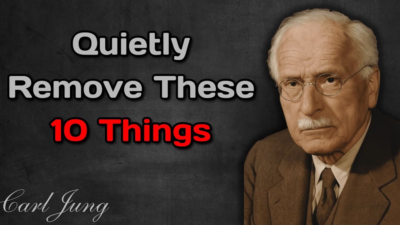 10 Things You Should Quietly Remove From Your Life | Carl Jung