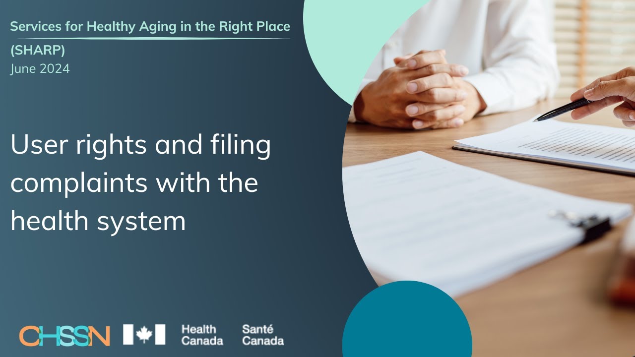 User rights and filing complaints with the health system