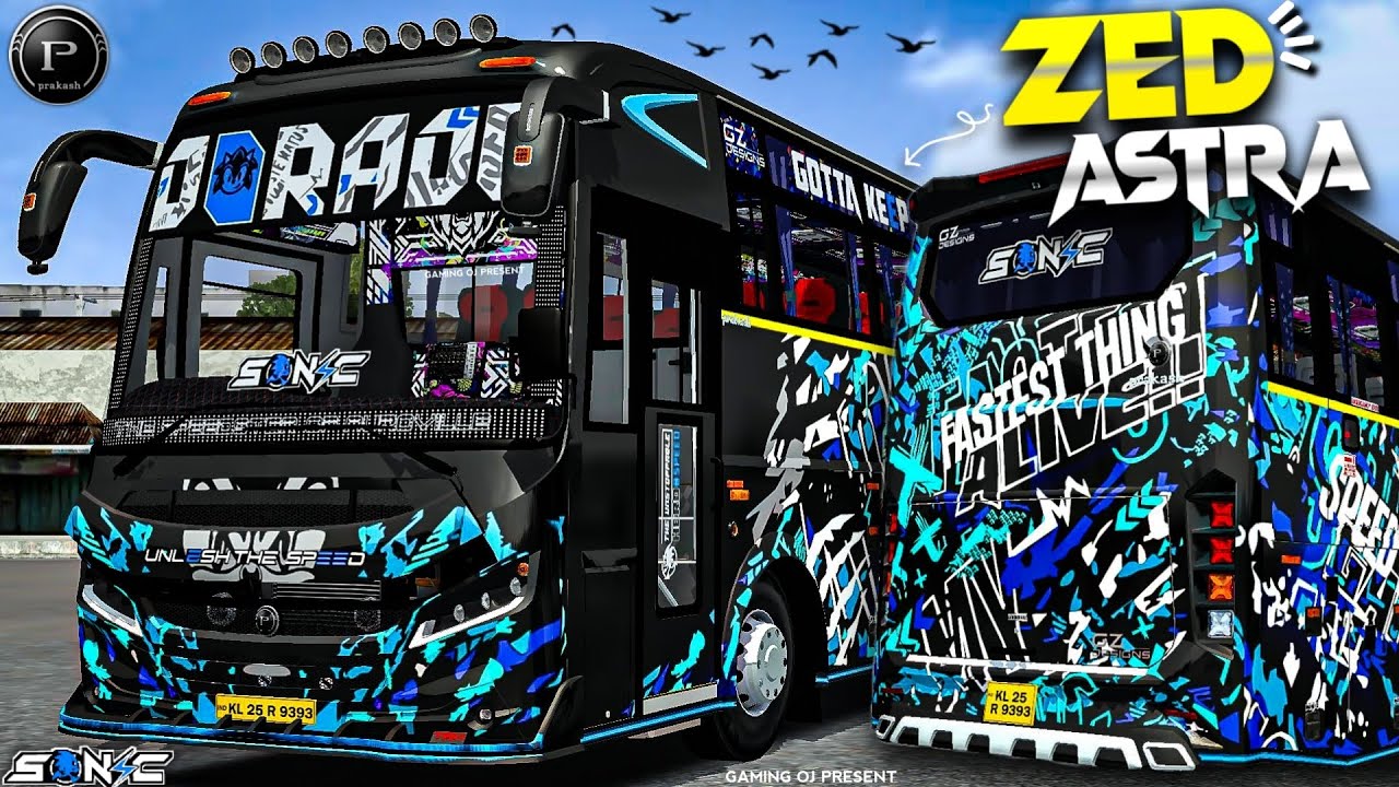 Bussid New Zed Astra ( DORADO | SONIC ) Bus Mod For Bus Simulator Indonesia