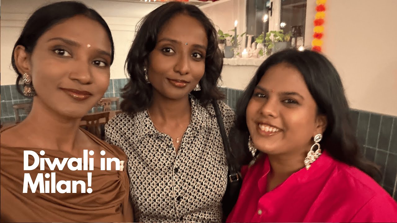 How I Celebrated Diwali Away from Home | Life in Milan Vlog 🪔