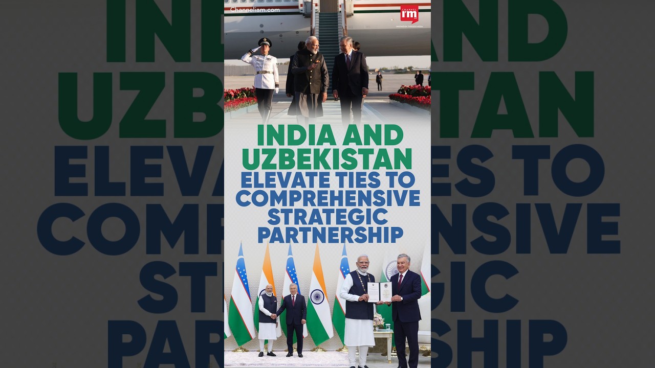 India-Uzbekistan Elevate Bilateral Ties to Comprehensive Strategic Partnership, Target $5 Bn Trade