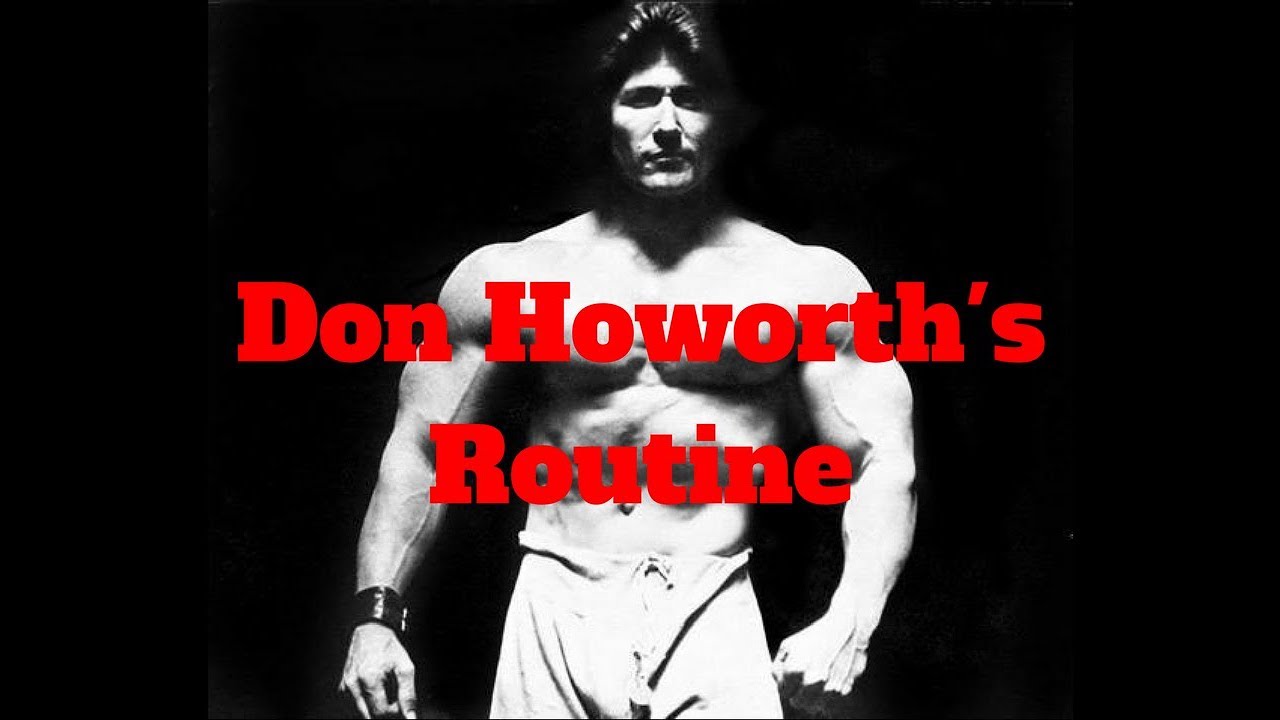 Don Howorth's Training Routine