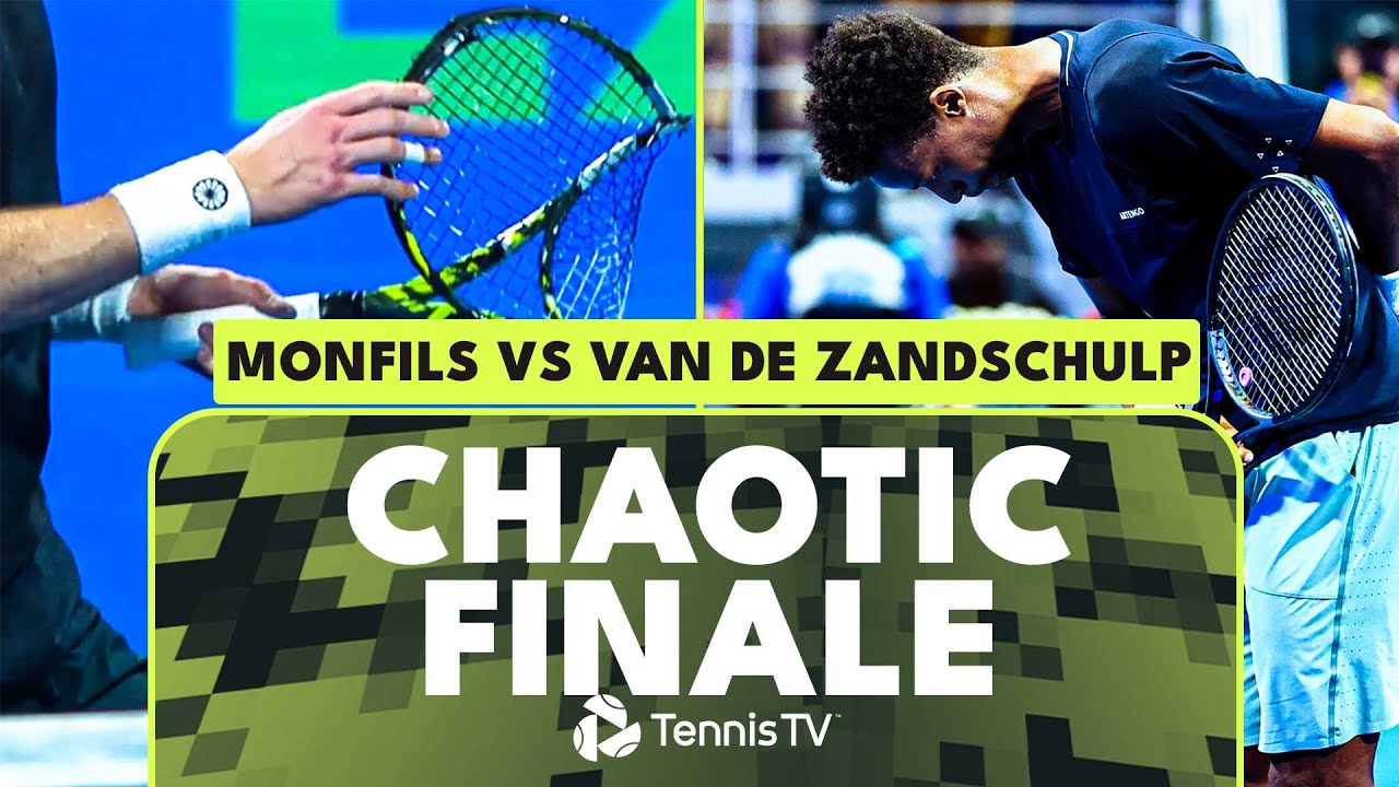 Gael Monfils vs Botic Van de Zandschulp CRAZY Ending! | Doha 2024 Highights