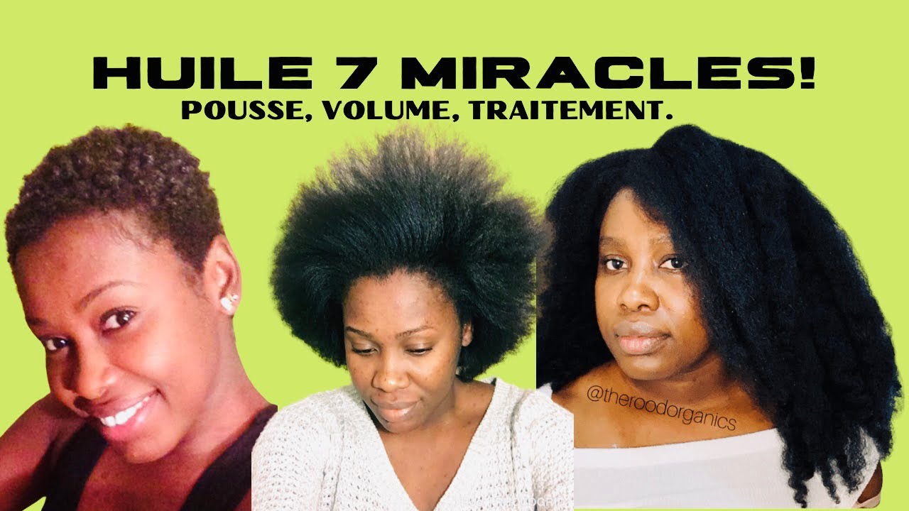 🌿#142. HUILE 7 MIRACLES - POUSSE VOLUME ET TRAITEMENT! EXTRA FORTE ET CONCENTRÉE! #roodorganics