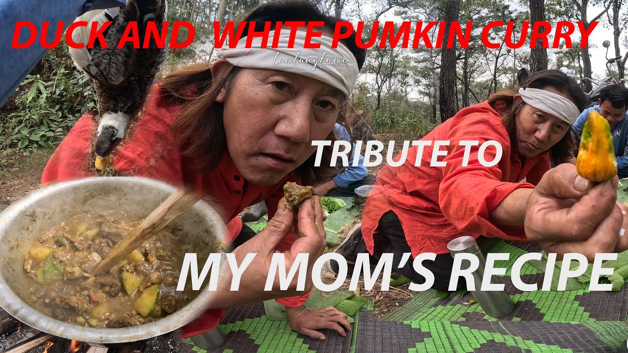 Duck And White Pumkin ||A  Recipe From Mom || Naga Food || Naga Tradition ||Tribal Food.