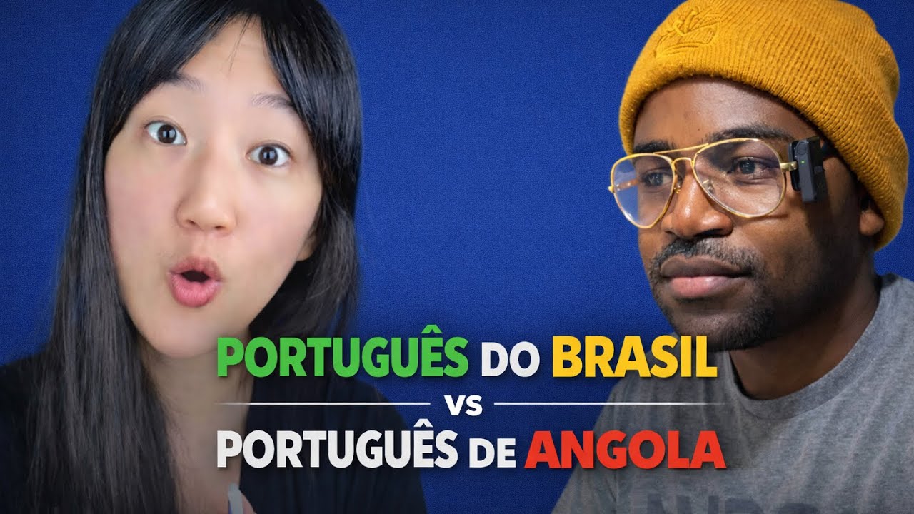 Português do Brasil vs Português de Angola: Coreana Reage às Diferenças (meu react)