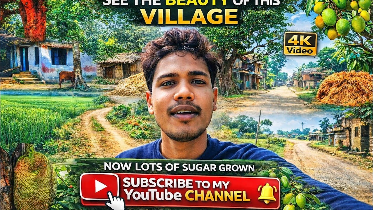 “গ্রামের পথে হারিয়ে যাওয়া | এক বিকেলের মাটির গন্ধ”