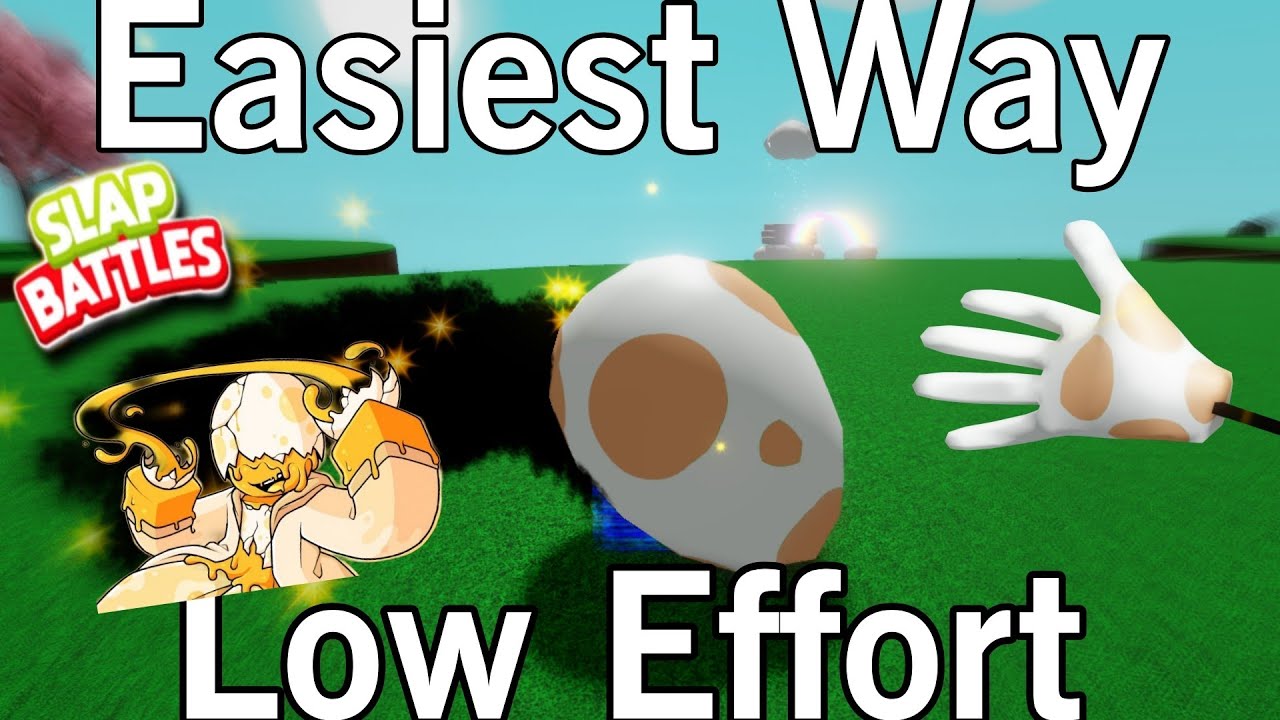 EASIEST Way To Obtain EGGLER Glove (Eggs Trials Guide) | Slap Battles Roblox