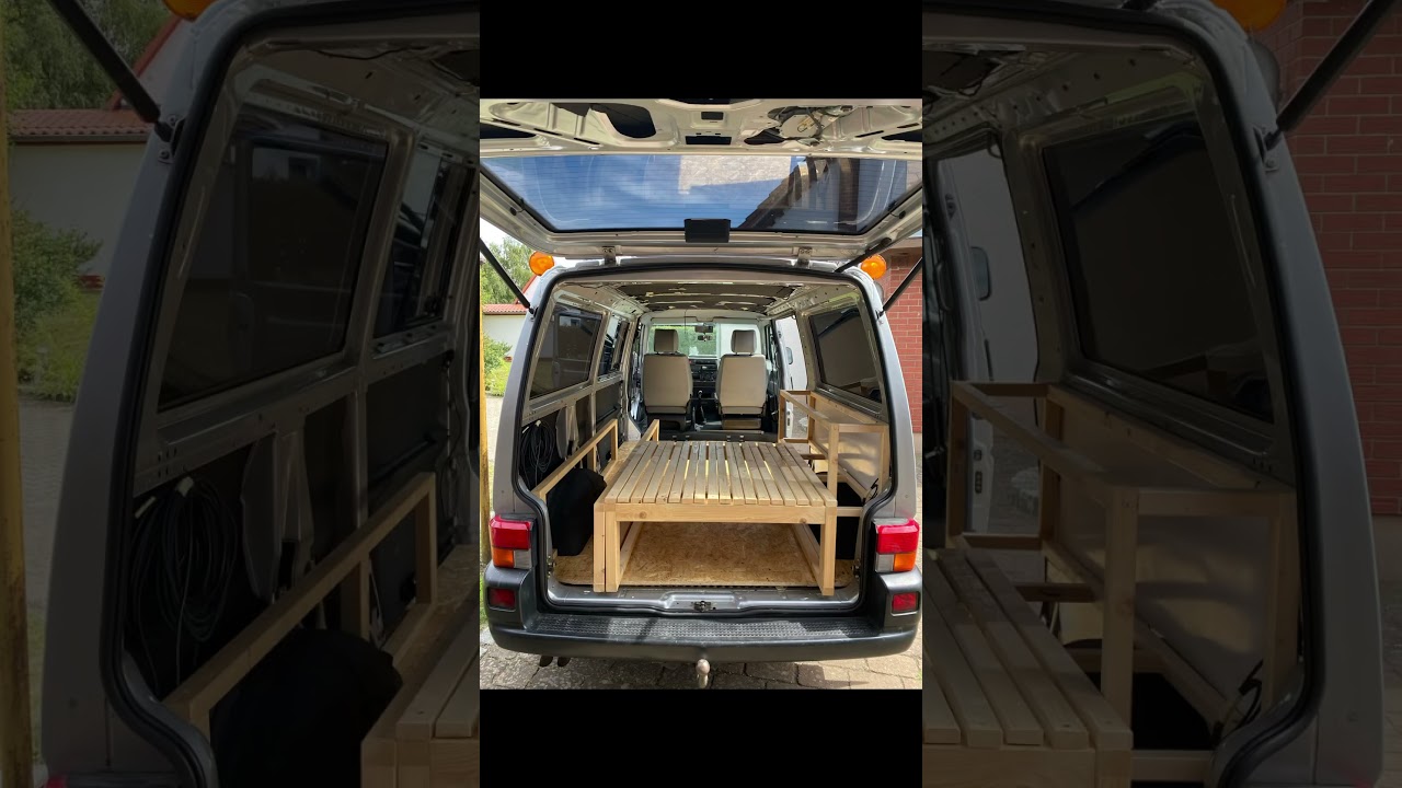 VW T4 Campervan Build #campervan #vwt4camper #diy
