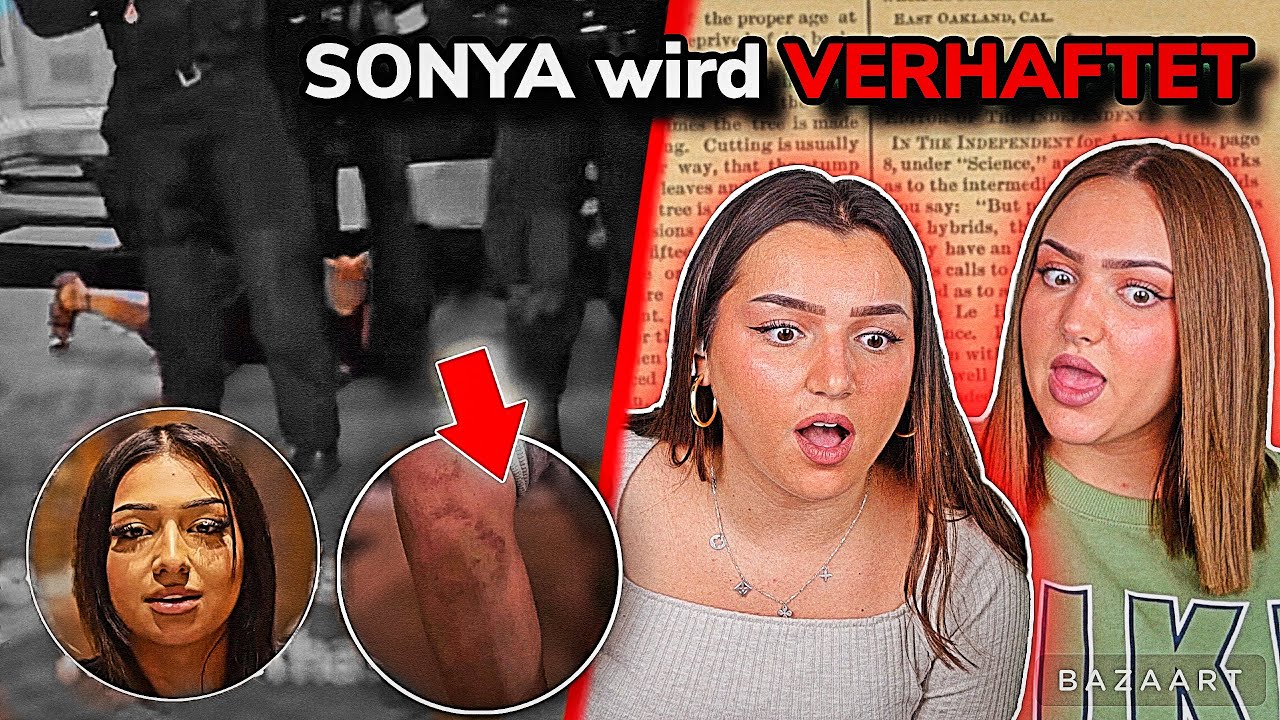 Polizei stürzt Sonya zu Boden..