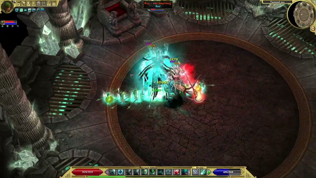 Titan Quest - Властитель душ (Spellbinder). Физический урон, ближний бой