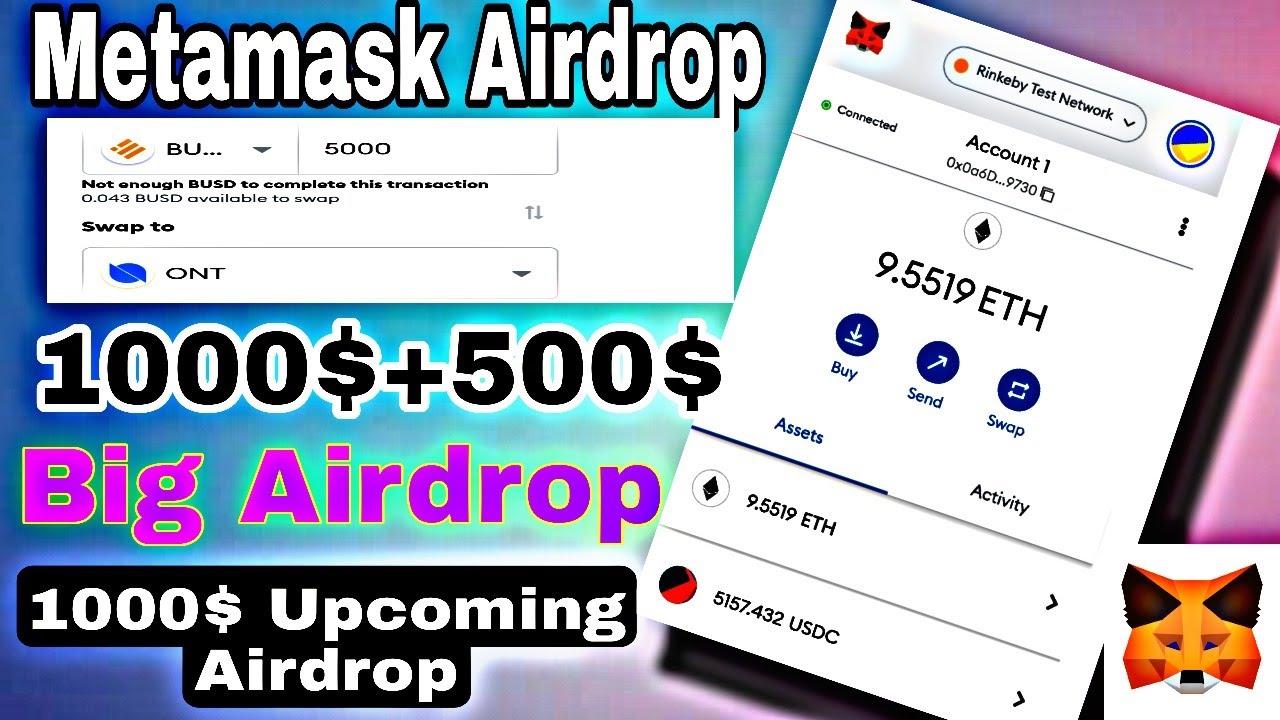 Metamask New upcoming Future Airdrop|1000$ Metamask OfficialAirdrop |withdraw proof metamask Airdrop
