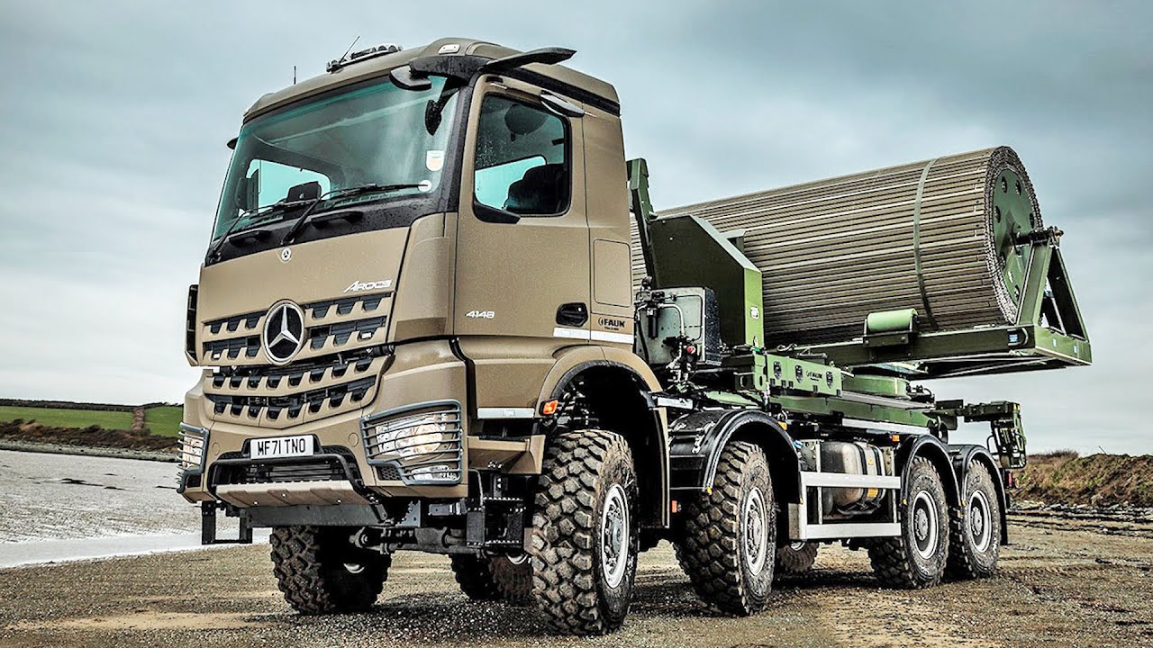 Mercedes Arocs 4148 - FAUN Trackway - presentation