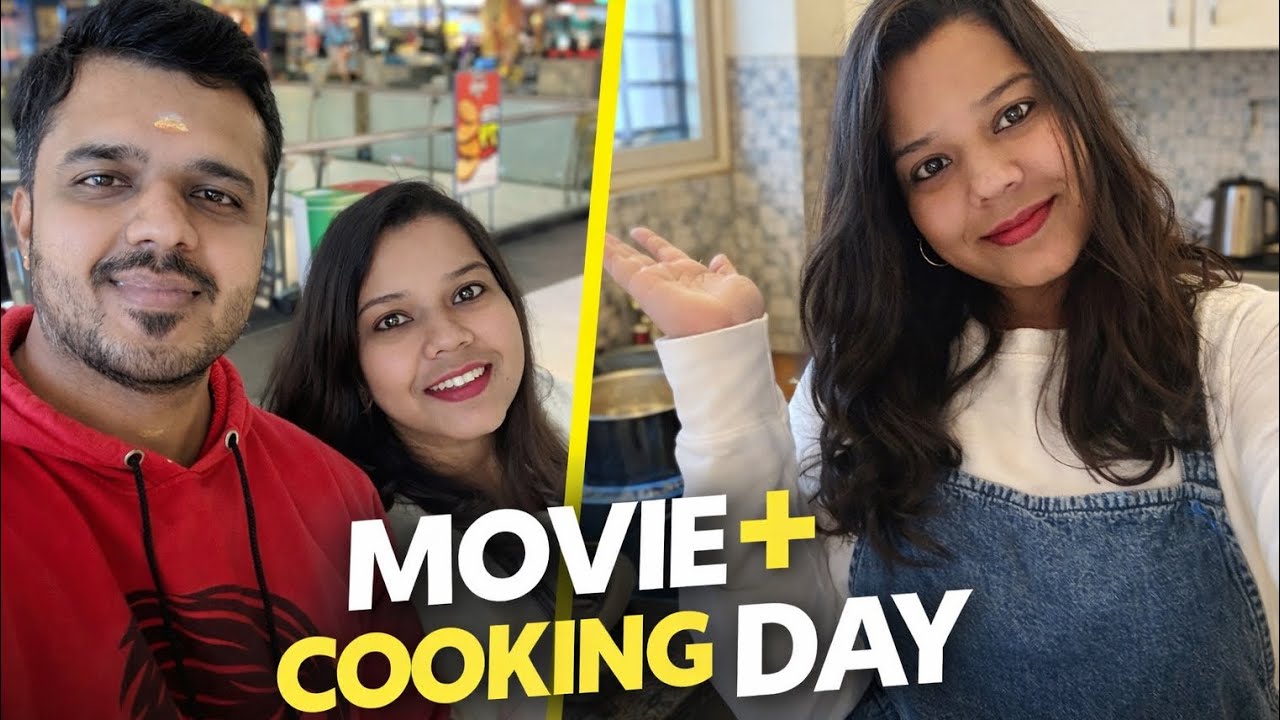 🎬From Movie Theatre to Kitchen🫓 | Our Weekend Vlog | Thaai Kizhavi - Eswar with Harinii❣️
