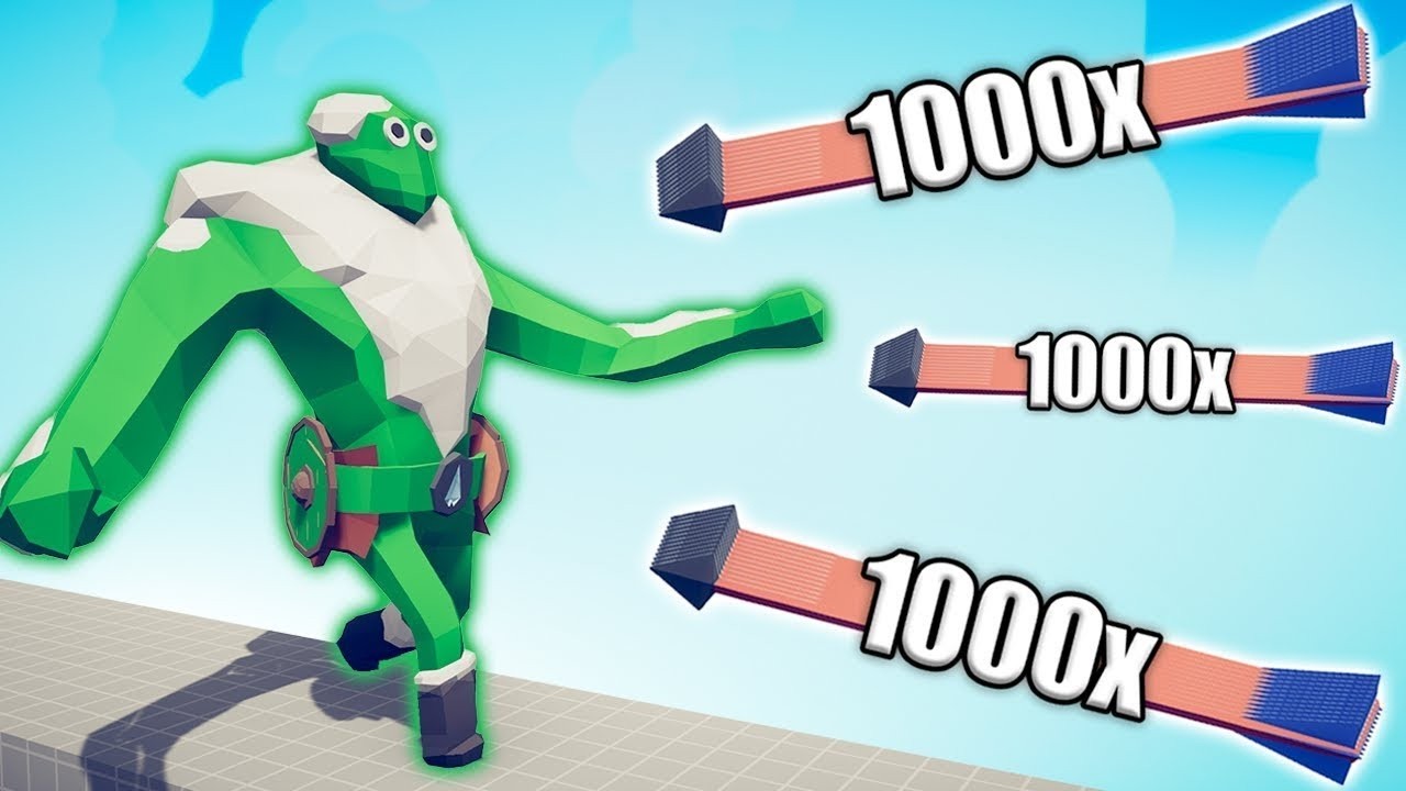 ZOMBIE ICE GIANT vs 1000x OVERPOWERED UNITS - TABS | Totally Accurate Battle Simulator 2026