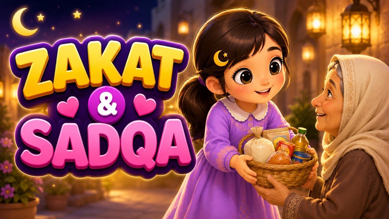 Kids Learn Zakat & Sadaqah | Inaaya Shares Her Toys | Islamic Story for Kids