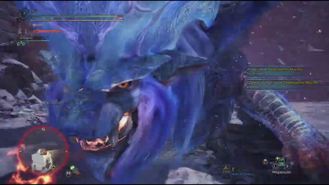 Matando a Lunastra no MHW:I sem ter jogado por 3 anos.
