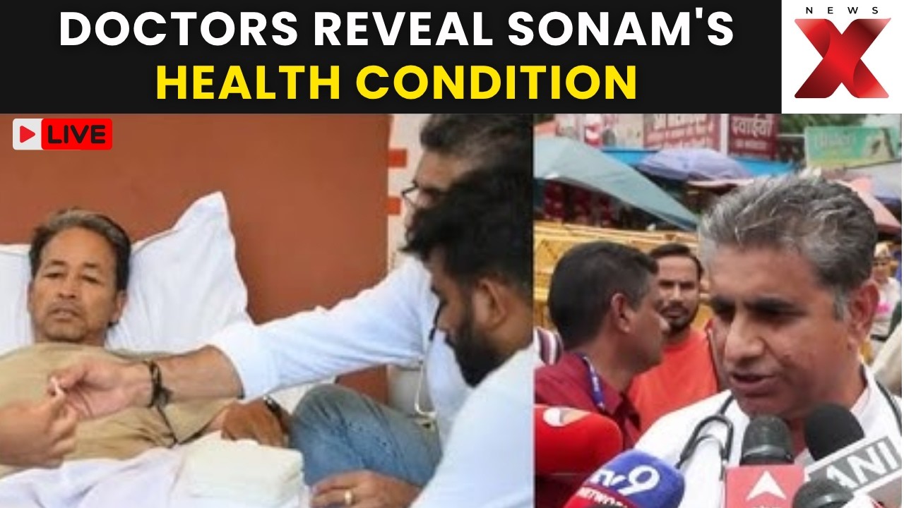 Sonam Wangchuk Health Update LIVE: Doctors Reveal Activist's Latest Condition After 21-Day Fast
