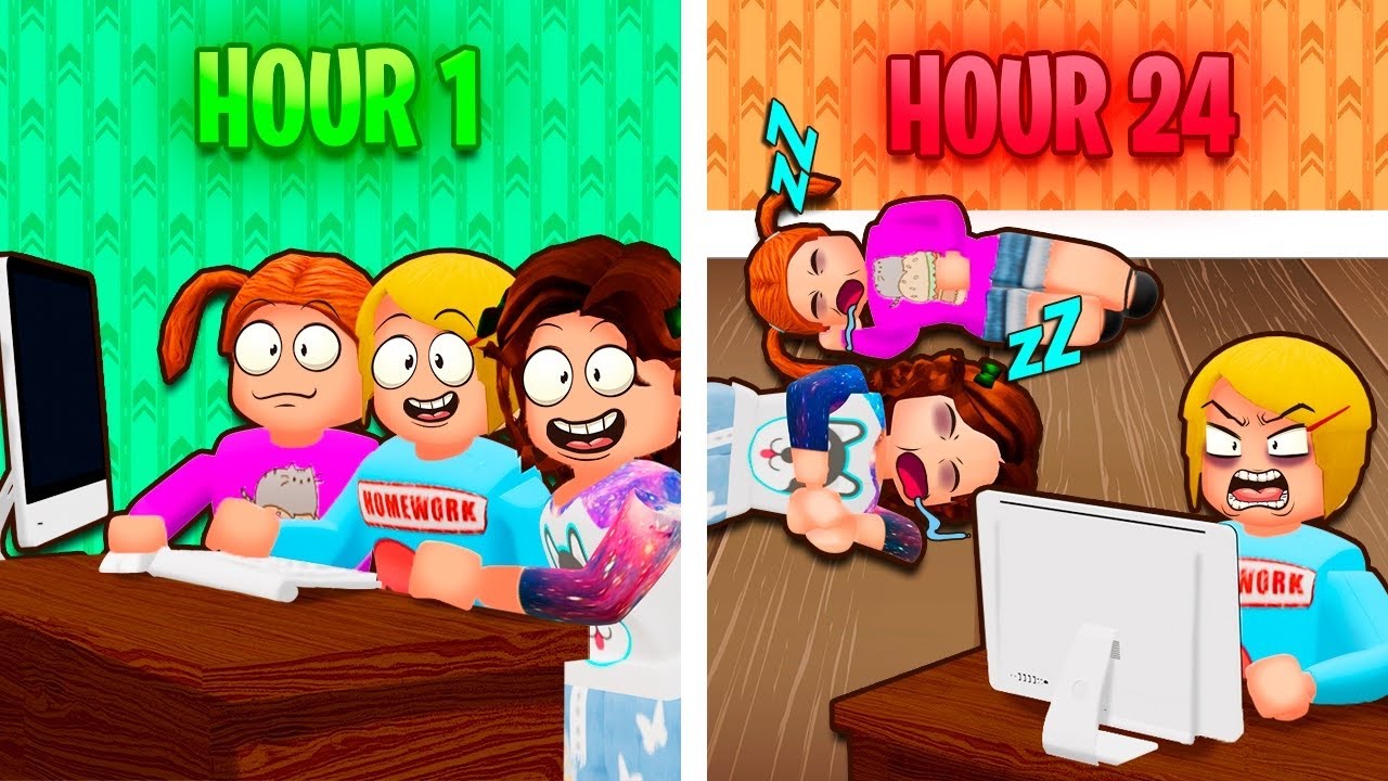 Staying Up Late To Roleplay With My Friends! | Roblox