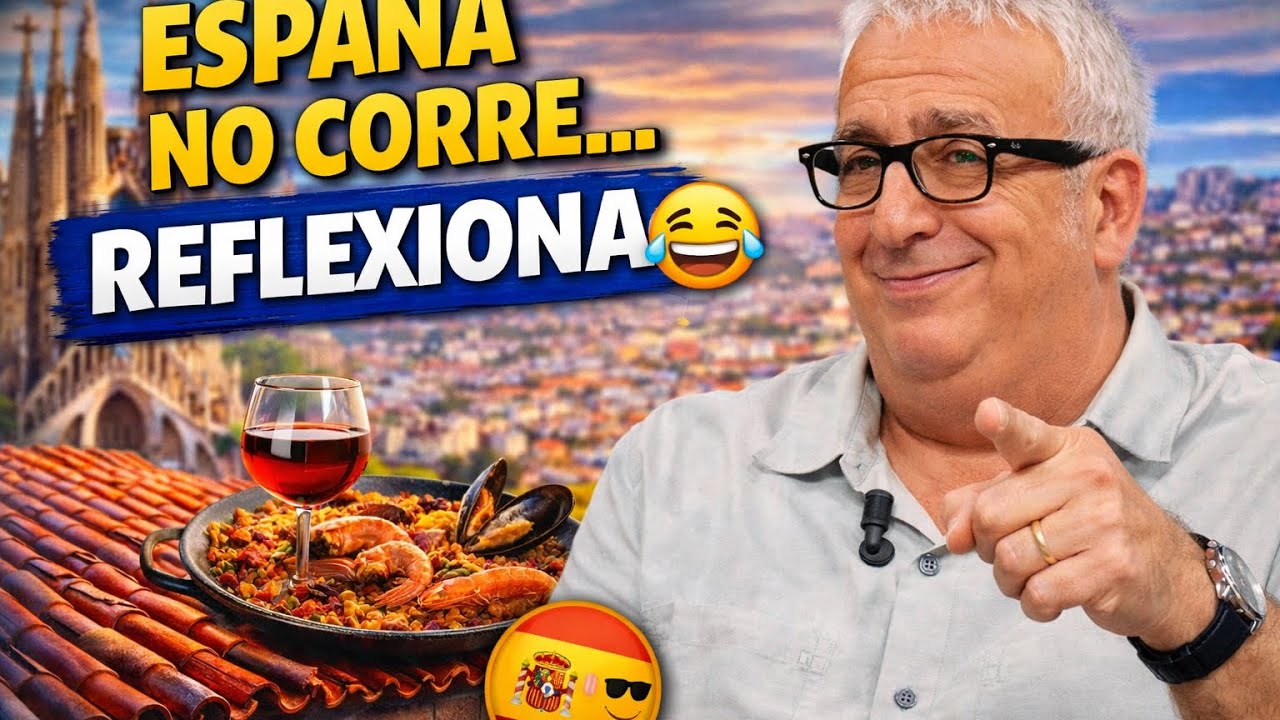 España no corre… reflexiona 😂#Leo Harlem#monólogo español#humor español#stand up comedy
